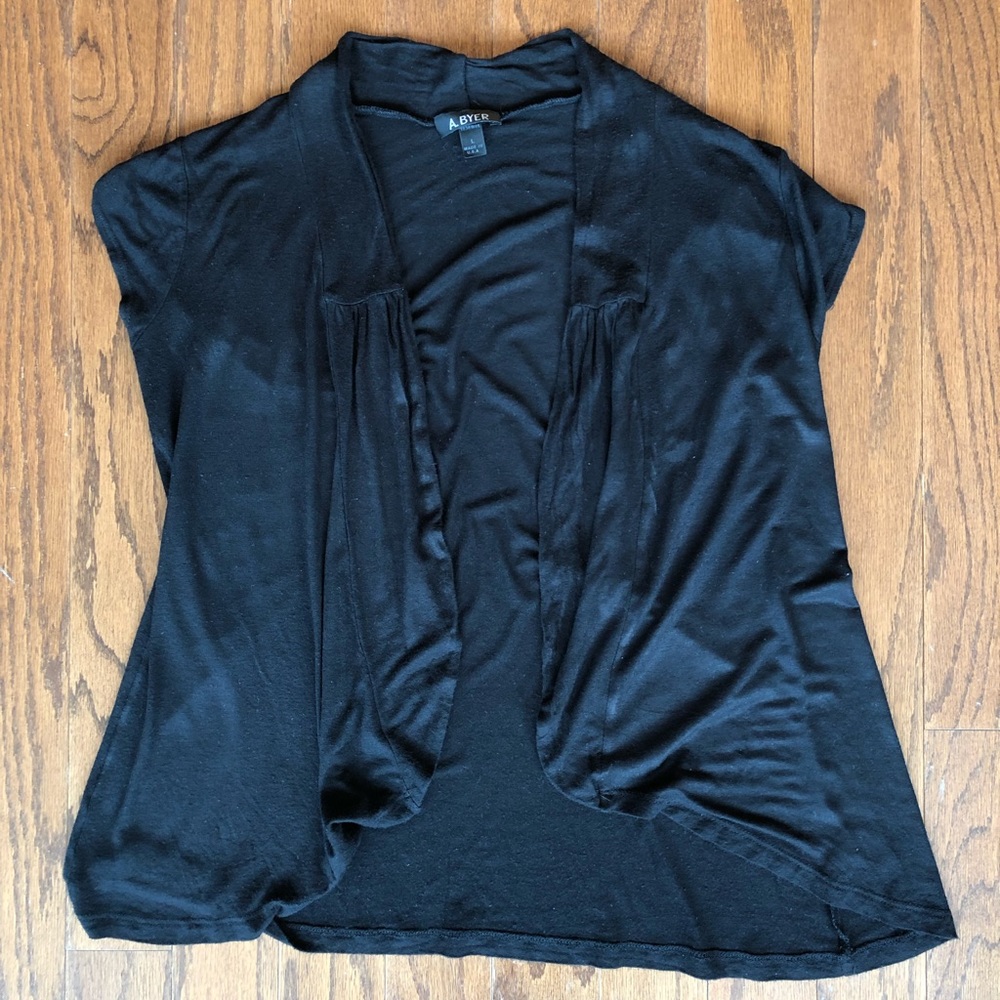 A. Byer Black Cardigan - Large